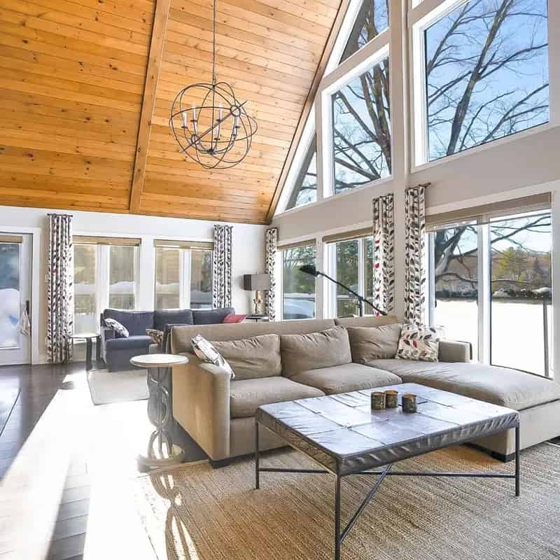Luxury Waterfront Chalet for Sale on Lac Solar