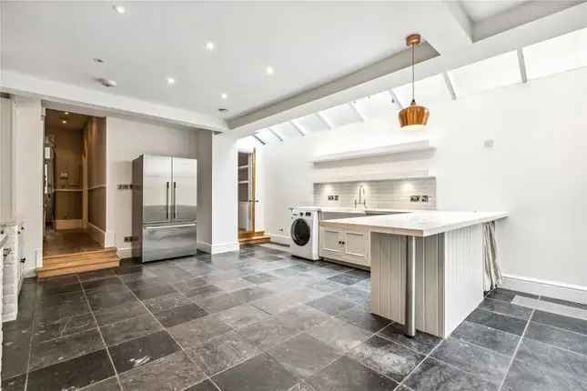 Terraced house for sale in Cleveland Gardens, Barnes, London SW13