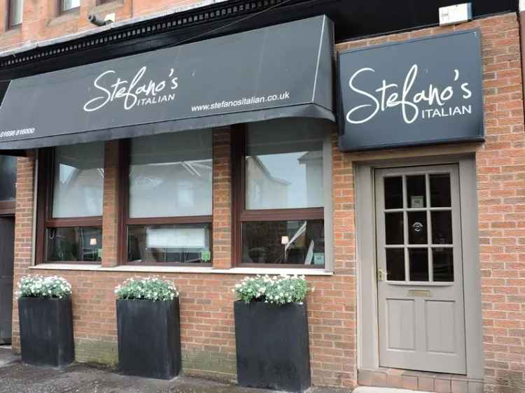 Restaurant Premises for Lease Uddingston Main Street