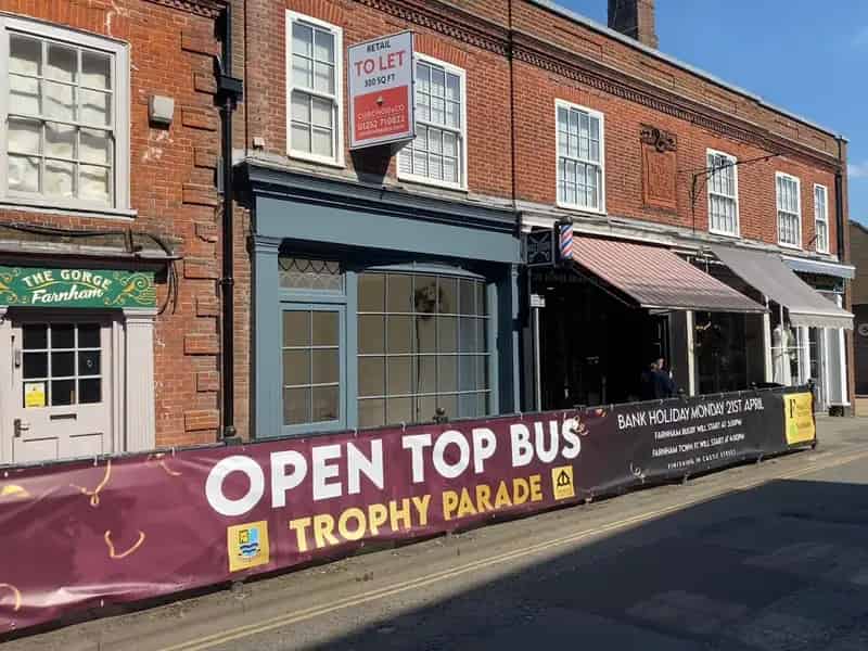 Farnham Town Centre Retail Unit - New Lease Available