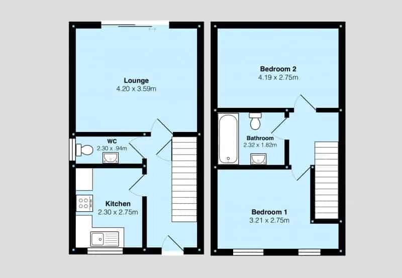2 Bedroom Detached House West Bromwich Renovation Project