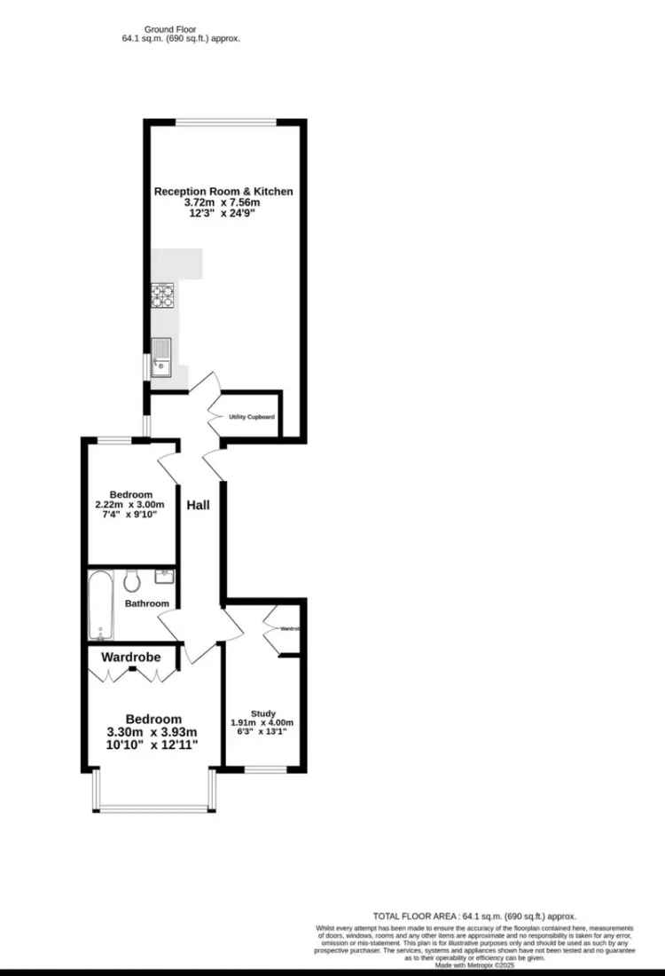 2 Bedroom Apartment House to Rent Near Streatham Hill Station