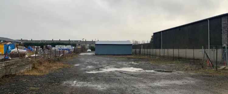 0.56 Acre Secure Yard with 2700 sq ft Building