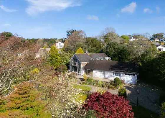 1960s Detached Home with 0.78-Acre Gardens in Penzance