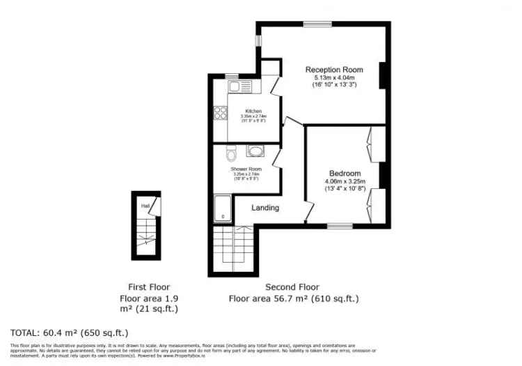 1 bedroom  Flat