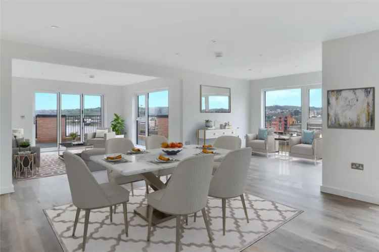 Exclusive 3-Bedroom Penthouse Apartment with River Views