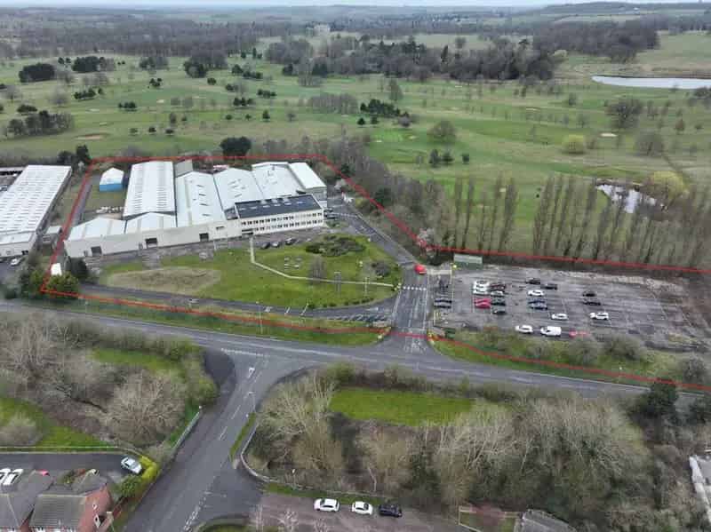 Factory Complex with Workshop Bays and Offices