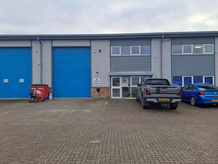 High Quality Warehouse with Offices and Mezzanine Storage Near A1M