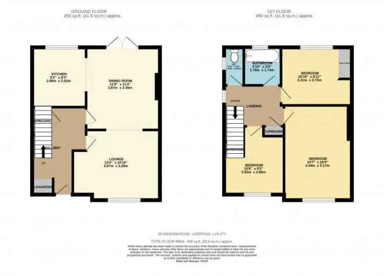 3 Bedroom End Terrace House Near Liverpool and Manchester