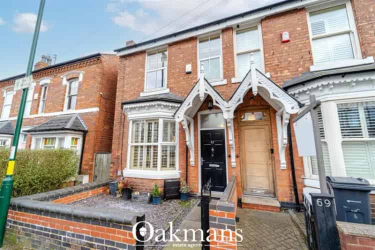 3 Bedroom Semi Detached House For Sale Harborne
