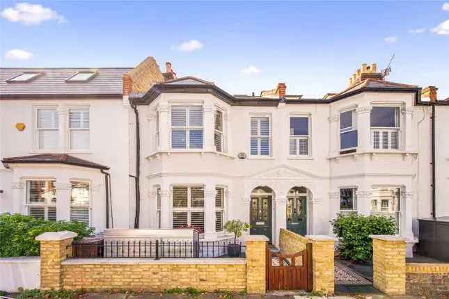 Terraced house for sale in Whitehall Park Road, London W4