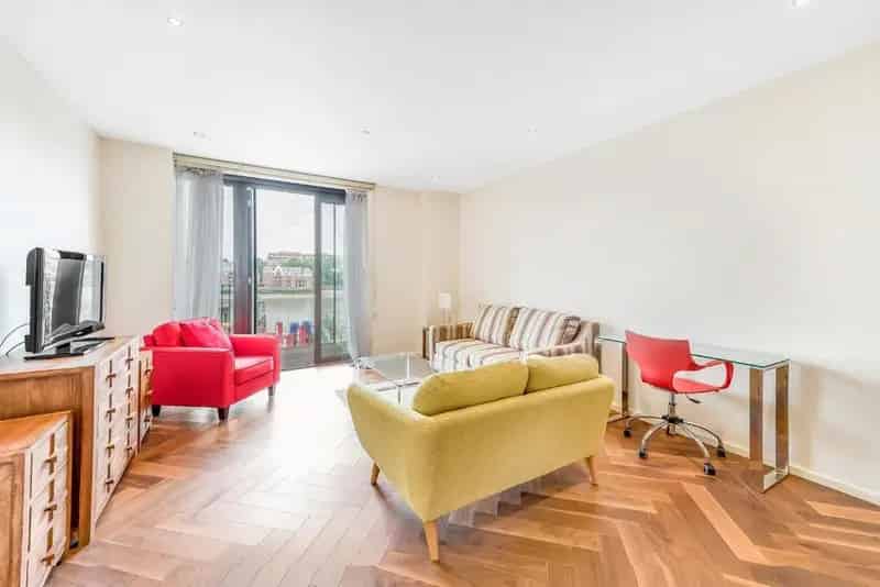 Embassy Gardens River View Apartment One Bedroom Balcony