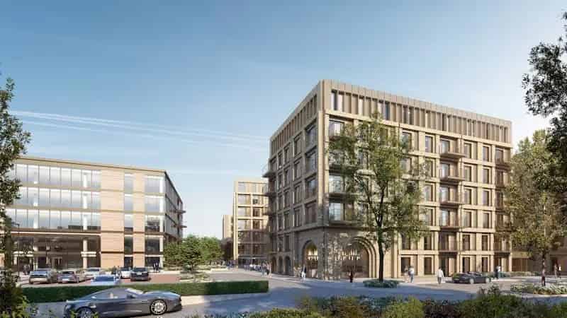 217 Apartments & 106000 sq ft Office Space Development