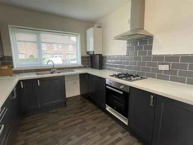 Semi Detached Dormer Bungalow 3 Double Bedrooms Garage Gardens