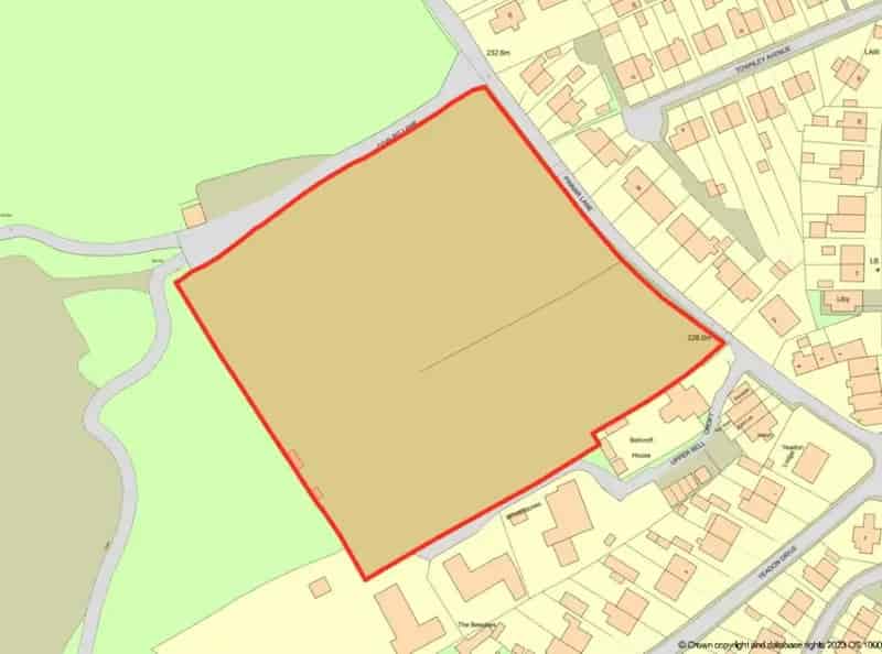 4.36 Acre Freehold Land with Road Frontage