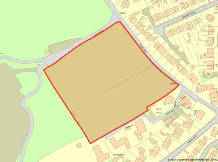 4.36 Acre Freehold Land with Road Frontage