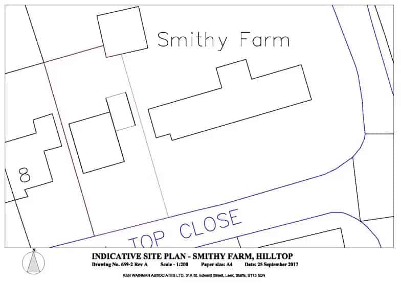 Four-Bedroom Detached House Building Plot with Garage
