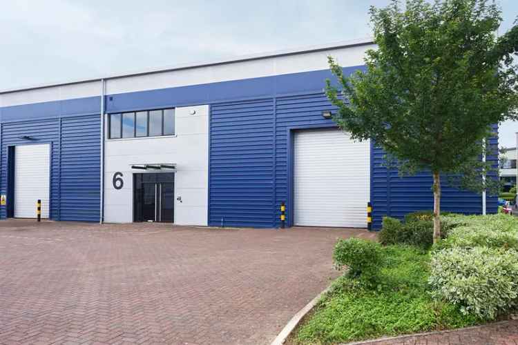 Steel Portal Frame Warehouse Units 7m Clear Height