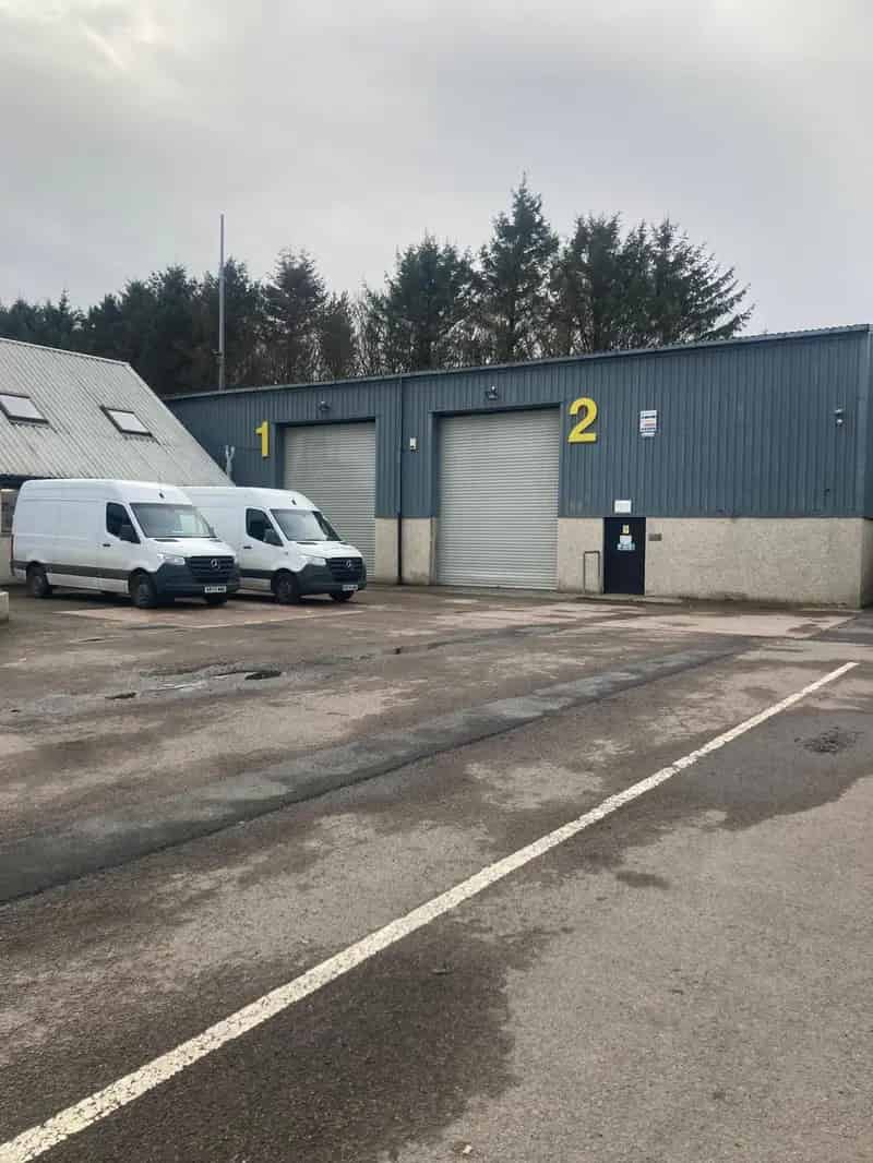 Industrial Units with Canopy and Secure Yard Altens Lorry Park
