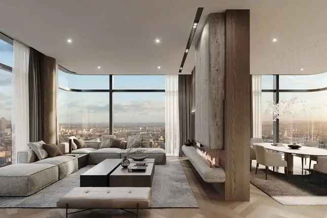 Three Bedroom Shoreditch Penthouse Apartment with Terrace and Panoramic Views