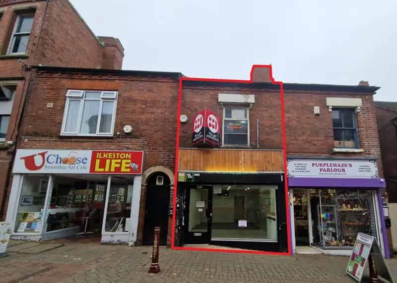 Retail Building with Storage Two Story Brick