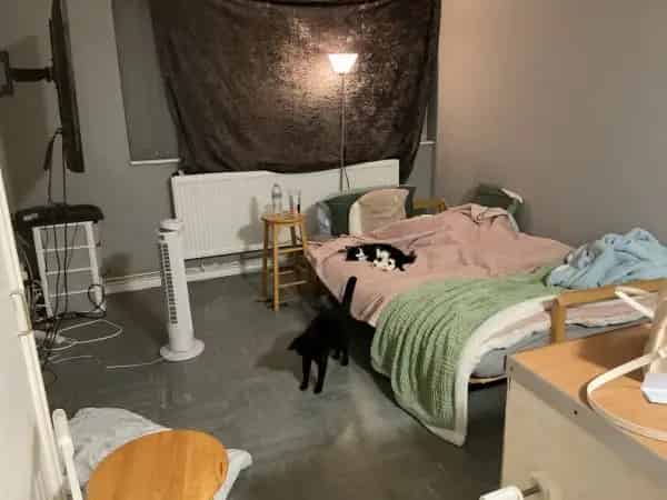 1 Bedroom Flat for Rent Double Bedroom Decent Living Room and Kitchen