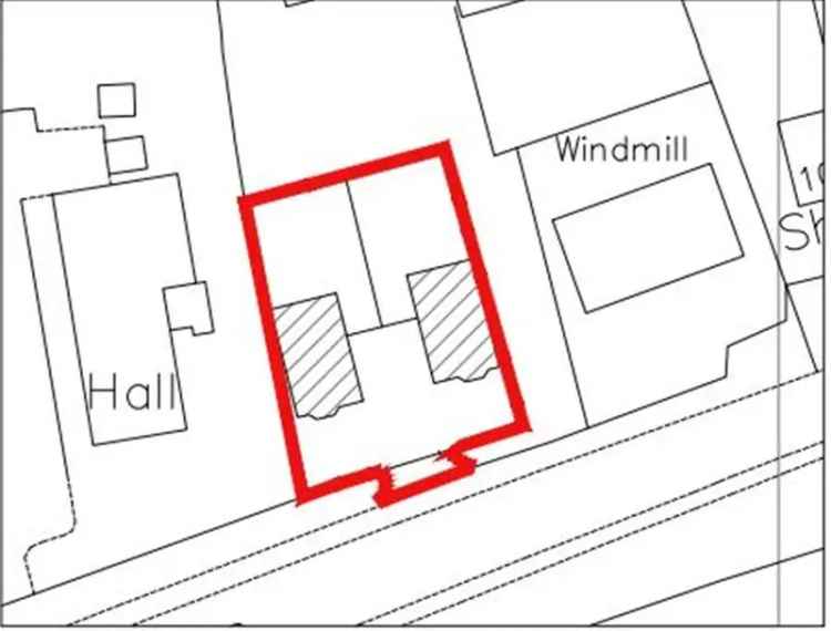 2 3-bed Detached Houses Planning Permission Granted
