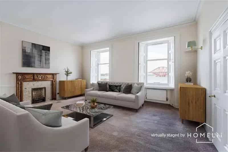 2 Bed Flat South Queensferry Stunning Views Private Garden