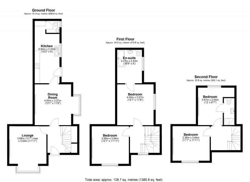 4 Bedroom Semi-Detached House Near Moseley Village