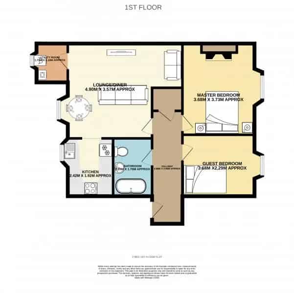 2 Bedroom Flat near Amenities and Transport