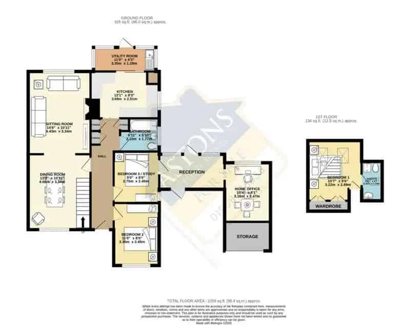 3 Bed House for Sale - Charming Chalet Bungalow