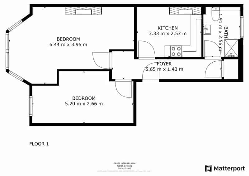 2 Bedroom Student Apartment Near Durdham Downs