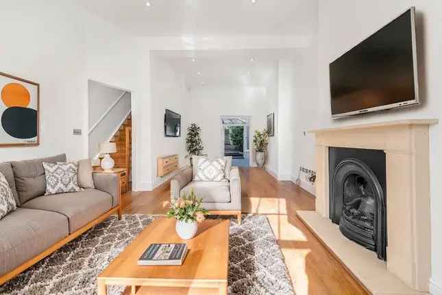 Terraced house for sale in Bennerley Road, London SW11