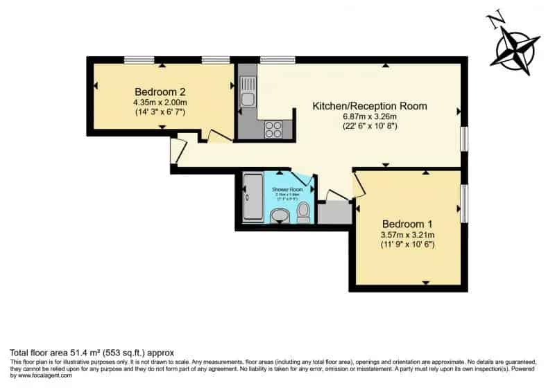 2 Bedroom Flat in Clapton - Ideal for First Time Buyers and Investors