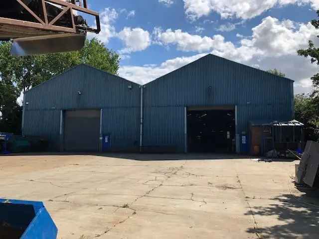 Large Workshop with Gantry Cranes and Spray Shop