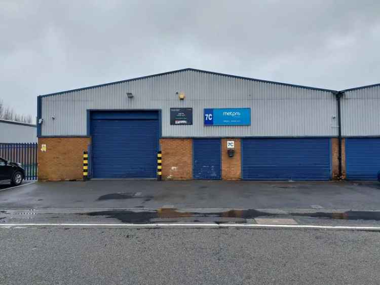 5028 sq ft Industrial Warehouse Unit To Let