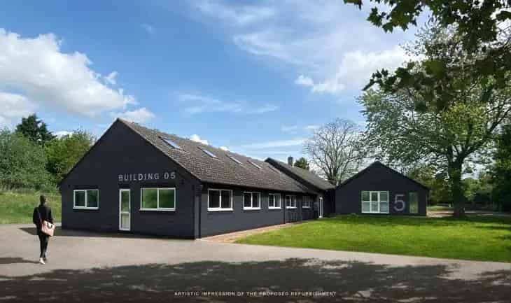Refurbished Office Building with Land Fowlmere Cambridgeshire