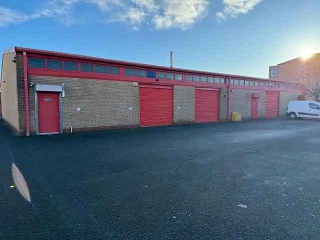 2119 sq ft Industrial Workshop To Let Glasgow Cessnock