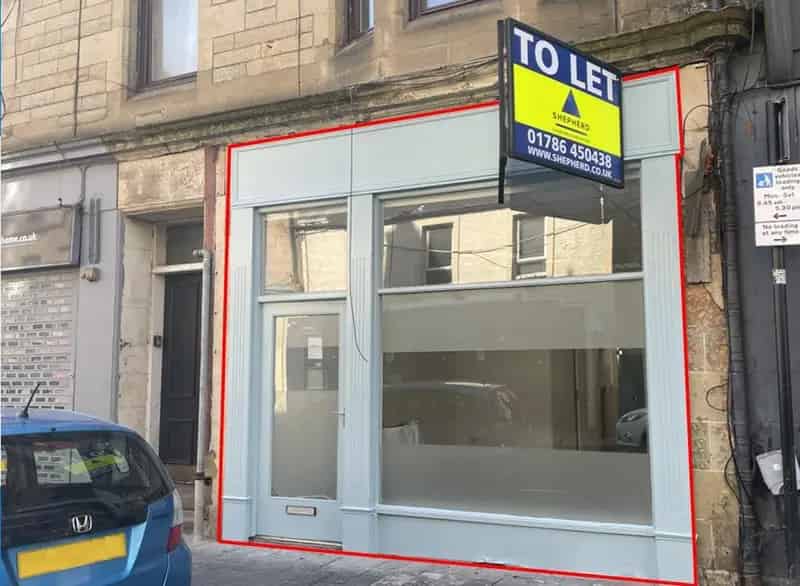 Retail Unit Ground Floor and Basement Falkirk