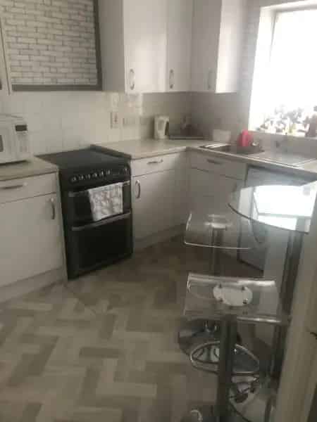 Decorated Living Room, Kitchen and Toilets
