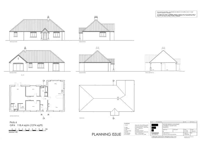 Residential Development Site Donington Six Executive Dwellings Planning Consent