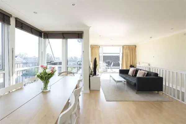 Spacious 3 Bed Apartment Wimbledon Roof Terrace Parking