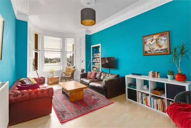 3 Bed Flat Portobello Beach Second Floor 1 Reception