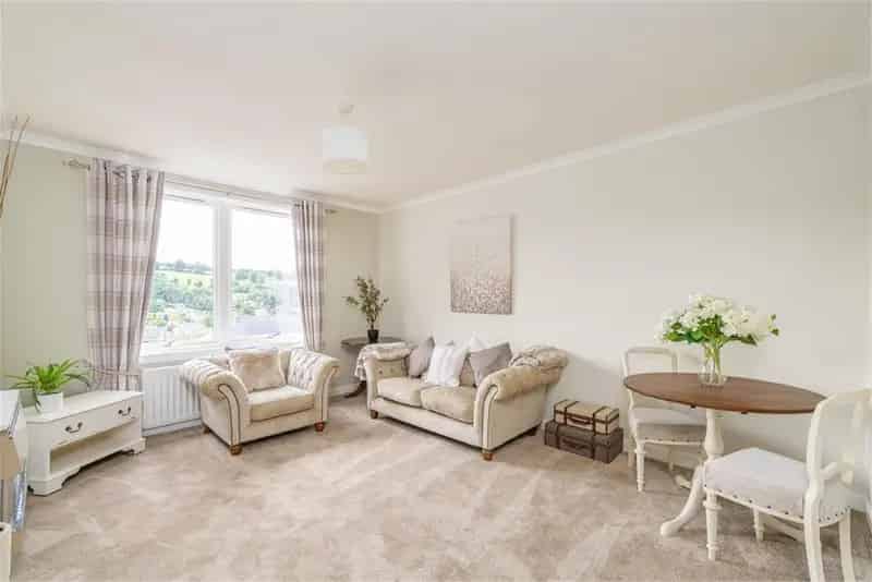 2 Bed Flat First Floor 1 Reception Panoramic Views Jedburgh