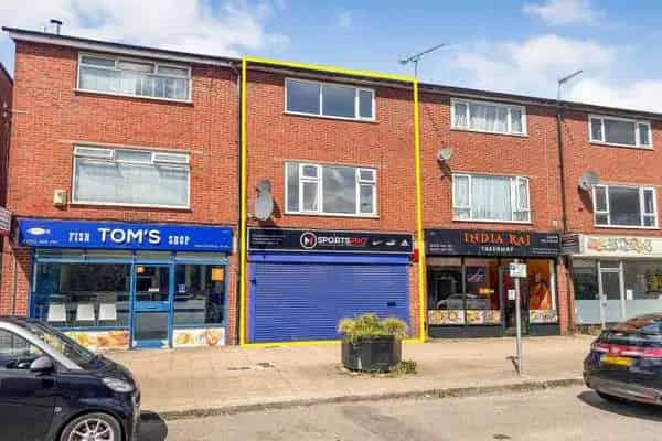 179 North Lane Aldershot 3-Story Building with Retail Unit and Flats