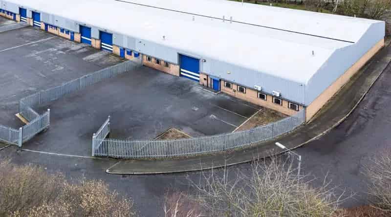 Modern Industrial Warehouse Unit with Secure Yard