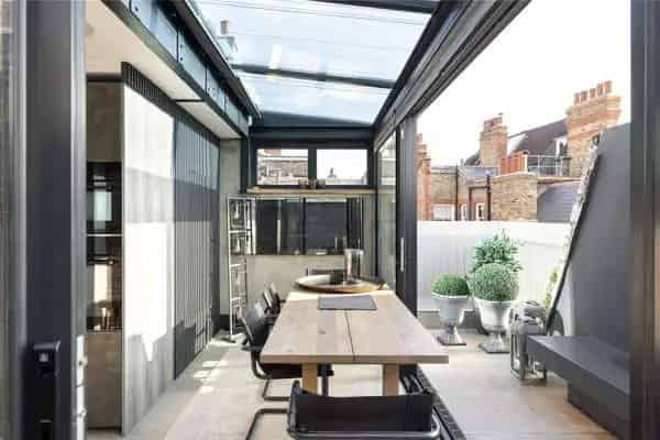 New York Loft Style Apartment with Two Bedroom Suites and Terrace