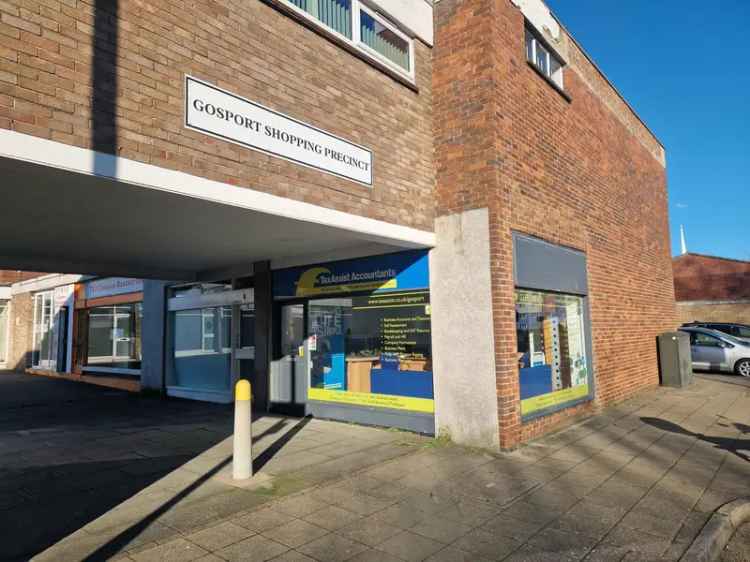 Gosport Town Centre Lock Up Shop Ground and First Floor Refurbished