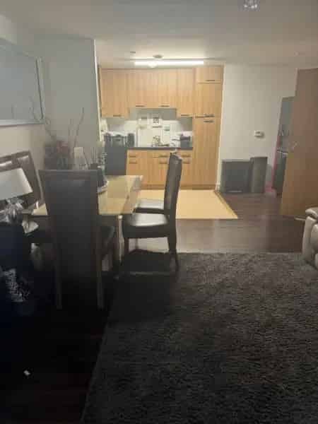 Two Bedroom Flat with Open Kitchen Living Room and Balcony