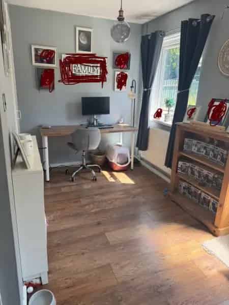 2 Bed Semi-Detached House Swap for 3 Bed in Alfreton